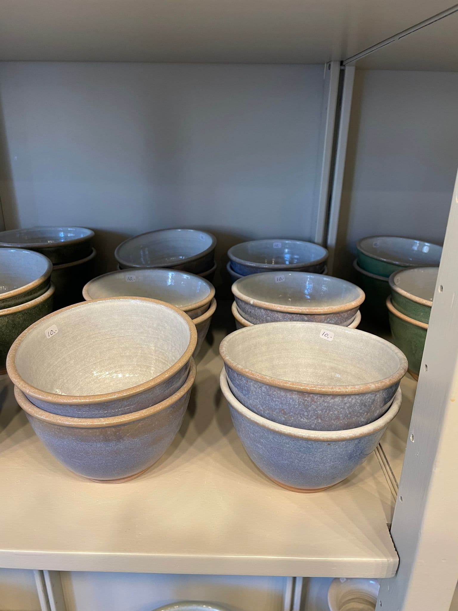 Handgemaakte keramiek - bowl blue2